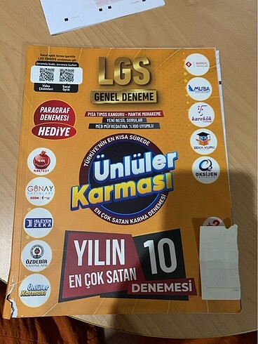 8. Sınıf ünlüler karması 10 Lu deneme