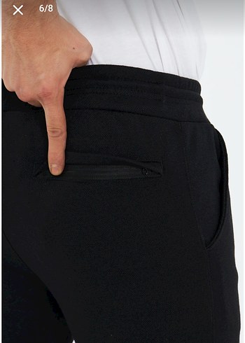 l/xl Beden Siyah Regular Fit Spor Pantolon erkek jogger