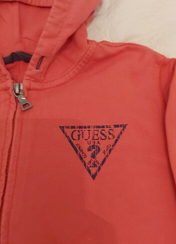 8 Yaş Beden Fermuarlı sweat ceket, kapisonlu.