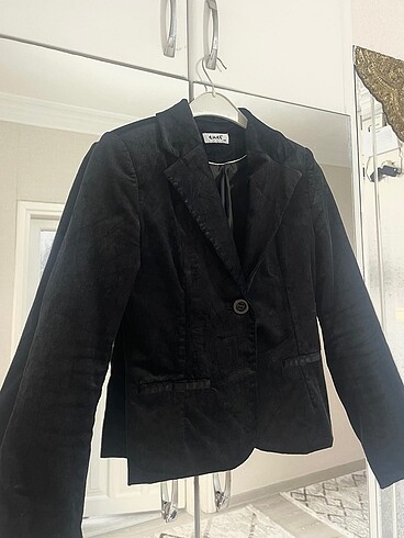 Kadife blazer ceket
