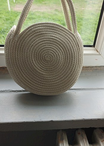 Bej Kadın Örgü Dolgu Topuk Espadril - Görsel 2