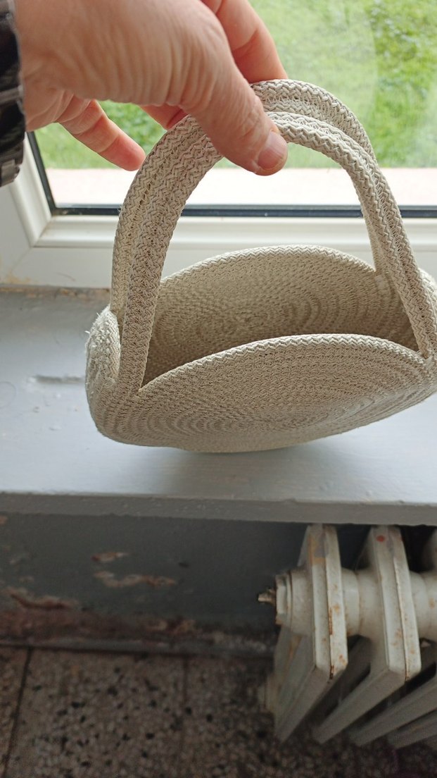 Bej Kadın Örgü Dolgu Topuk Espadril - Görsel 4