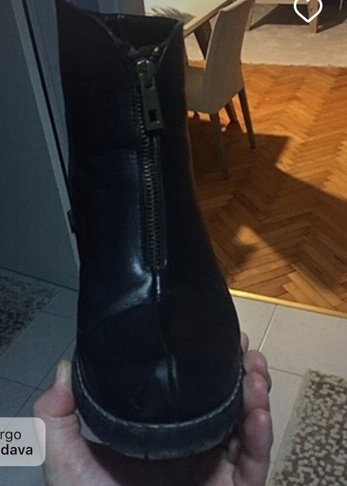 Tergan gerçek deri bot - Görsel 2