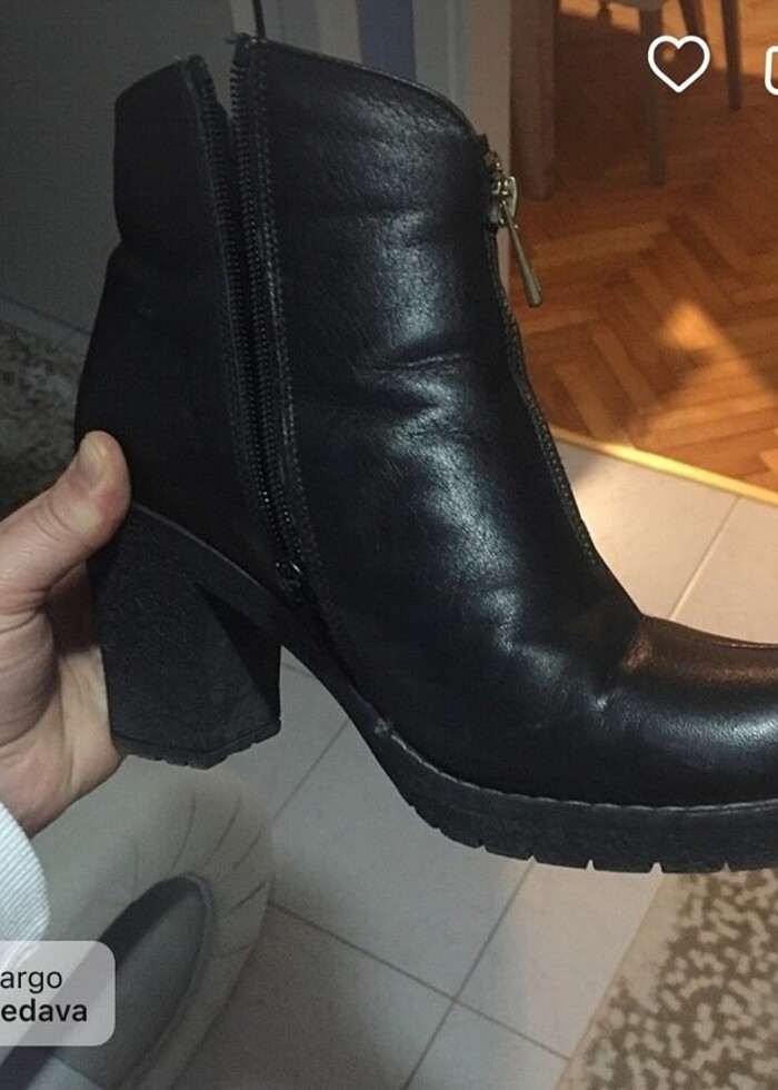 Tergan gerçek deri bot - Görsel 4