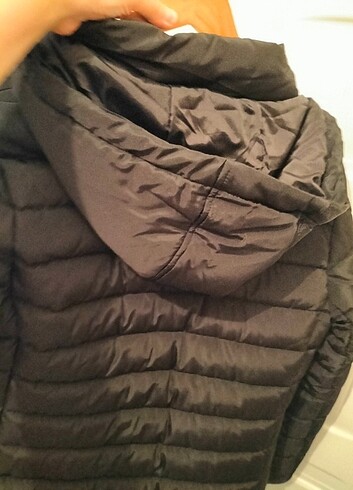 US Polo uzun şişme mont  - Görsel 2