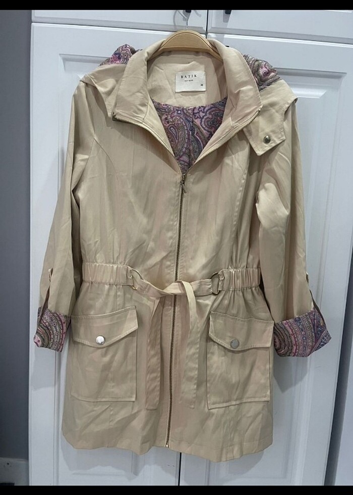 Batik trençkot - Görsel 3