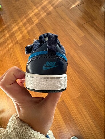 22 Beden mavi Renk nike bebek ayakkabı
