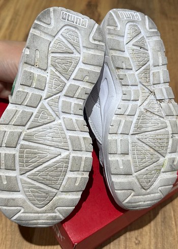 Çocuk Çok Renkli Puma Spor Ayakkabı Velcro - Görsel 3