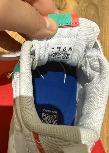 Çocuk Çok Renkli Puma Spor Ayakkabı Velcro - Görsel 4