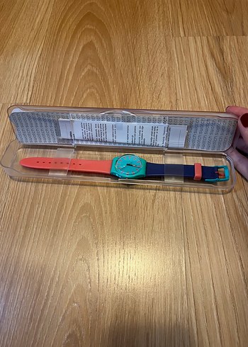 Turkuaz Renkli Swatch çocuk Kol Saati