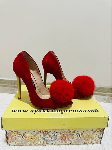 Diğer Kırmızı stiletto