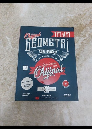 orjinal tyt ayt geometri soru bankası