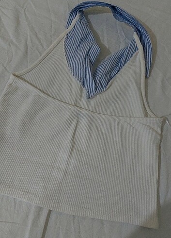 xs Beden Stradivarius Halter Yaka Top