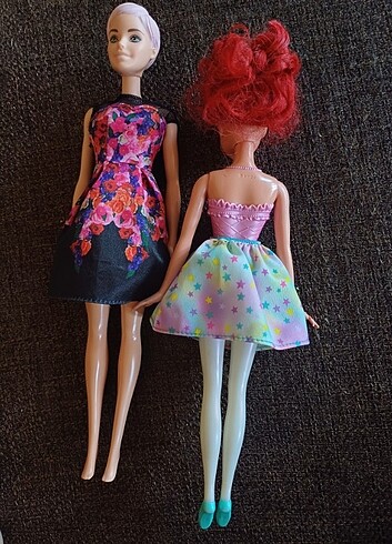 Barbie Barbie oyuncak bebek (İki adet)