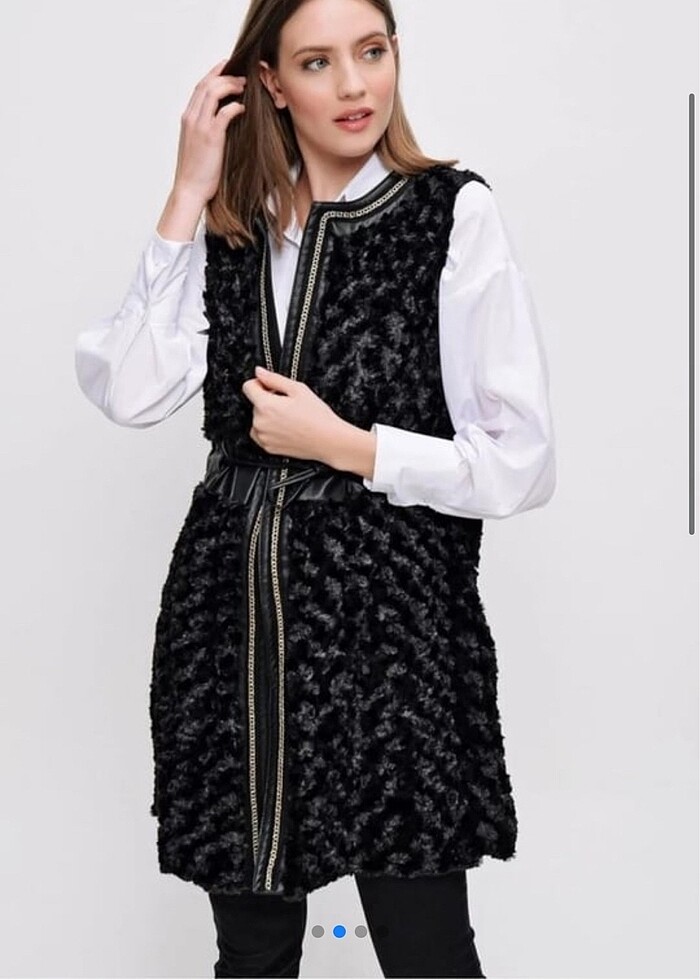 Peluş yelek - Görsel 2