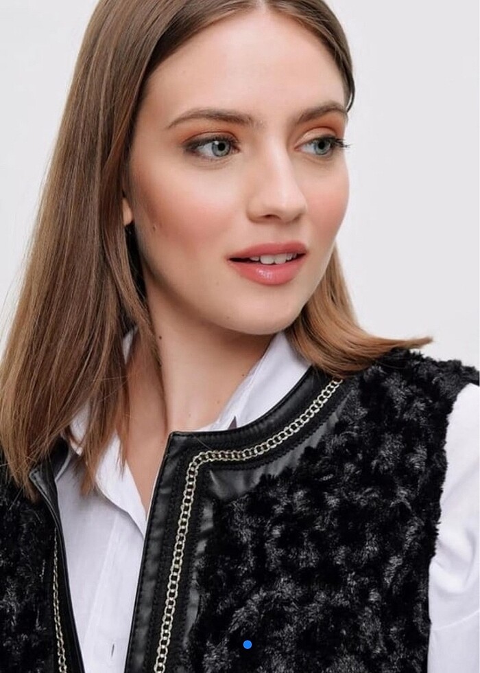 Peluş yelek - Görsel 4