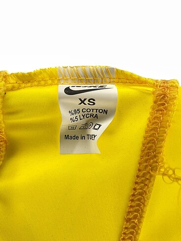 xs Beden sarı Renk PreLoved Tayt / Spor taytı %70 İndirimli.
