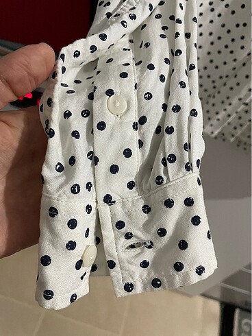 Marks&Spencer Puantiyeli Gömlek - Görsel 6