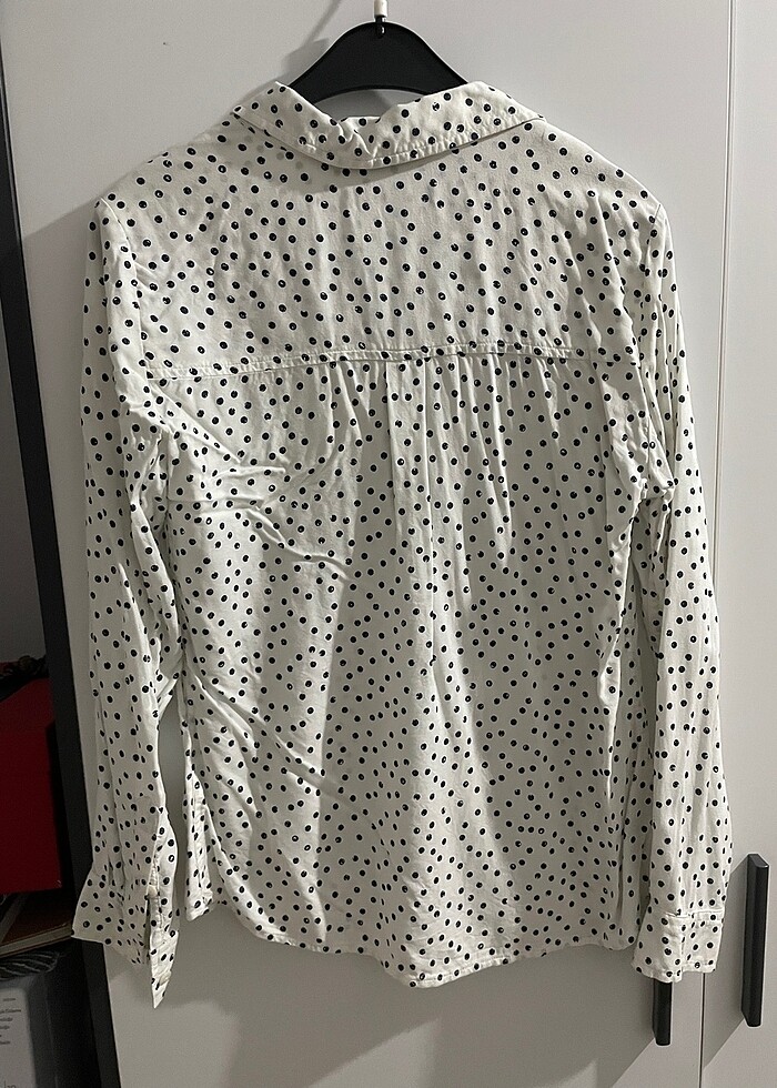 Marks&Spencer Puantiyeli Gömlek - Görsel 2