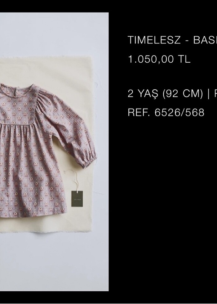 Zara Timelesz Koleksiyonu Baskılı Elbise - Görsel 5