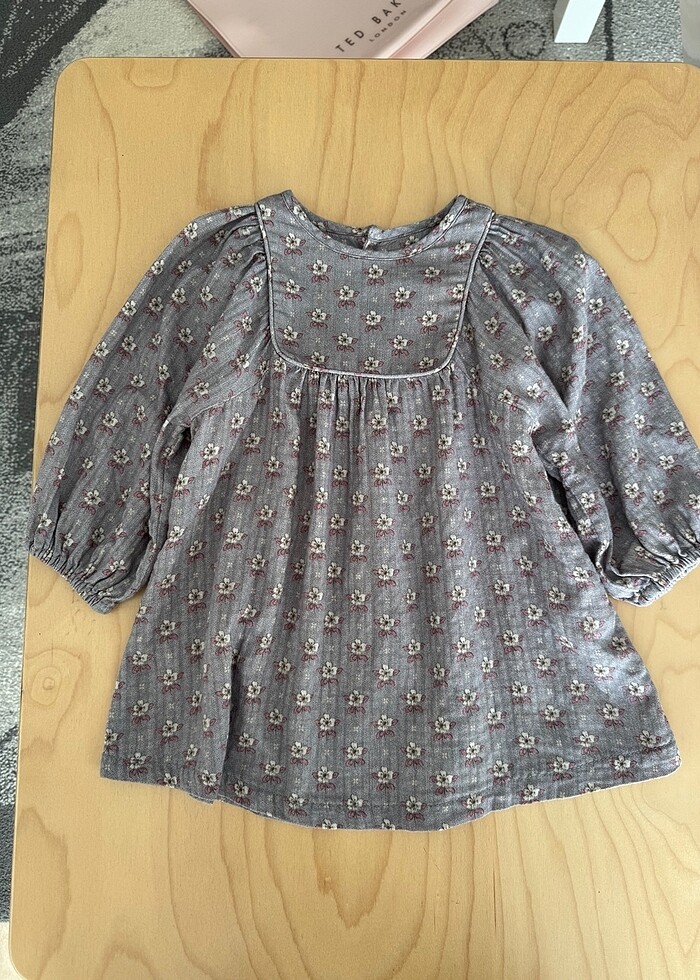 Zara Timelesz Koleksiyonu Baskılı Elbise - Görsel 2