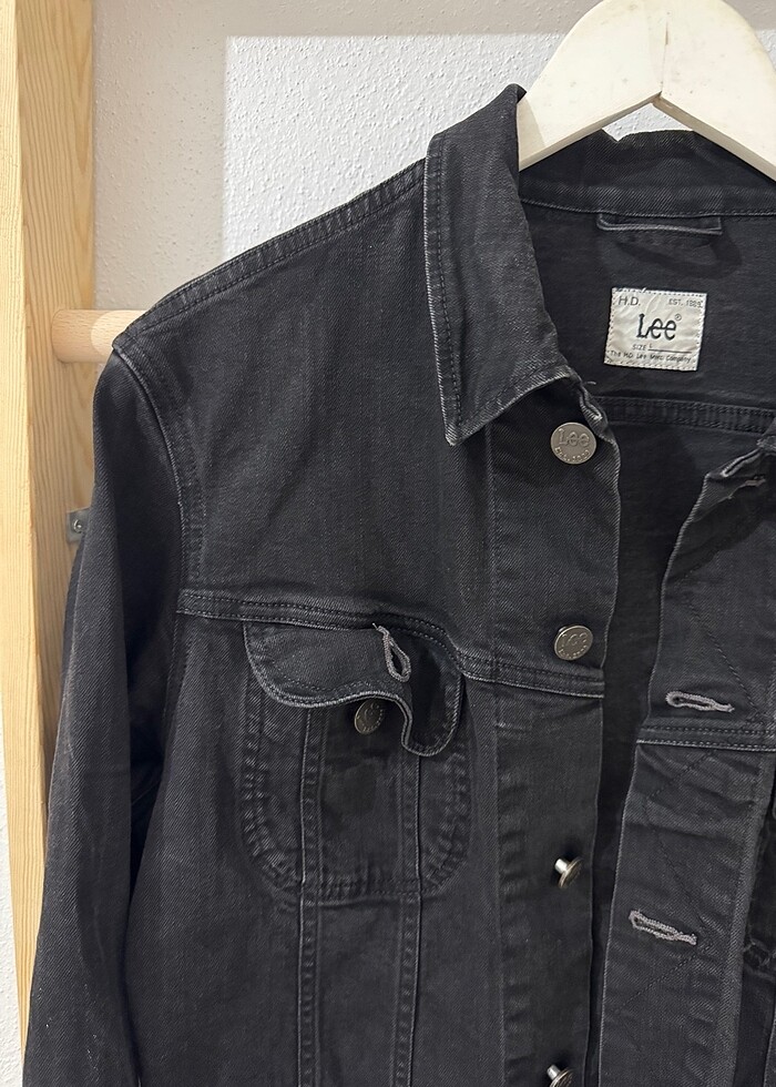 Lee Slim Fit Erkek Kot Mont - Görsel 2