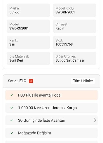  Beden KADIN SİRT ÇANTA 