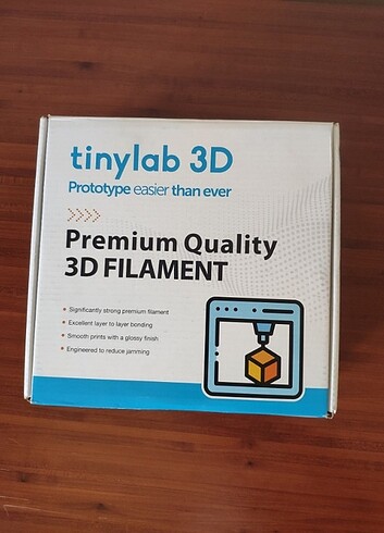 Tinylab beyaz ABS filament 