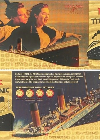 Titanic 25. Yıl Anısına Temalı Hatıra Parası - Görsel 4