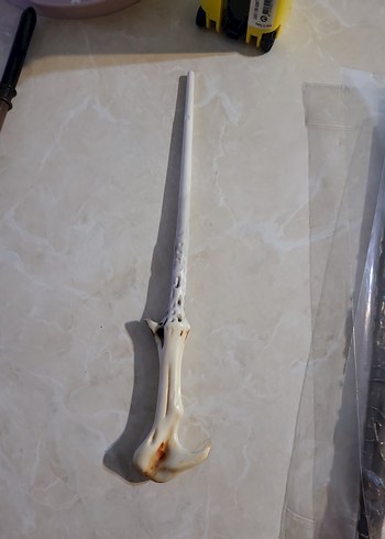 Harry Potter Voldemort Beyaz Aksiyon Figürü Sopa Aksesuarı - Görsel 2