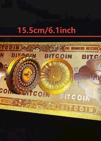 Bitcoin Desenli Hatıra Parası - Görsel 2