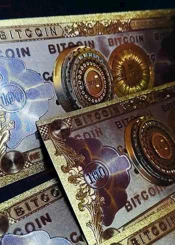 Bitcoin Desenli Hatıra Parası - Görsel 3