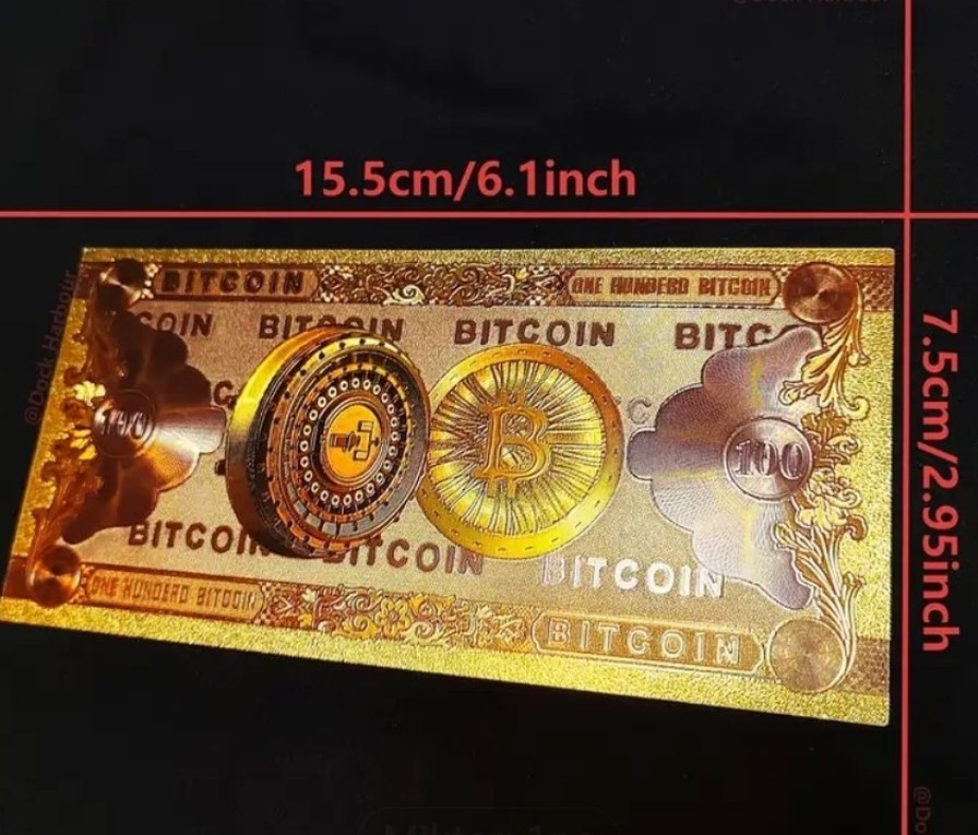 Bitcoin Desenli Hatıra Parası - Görsel 2