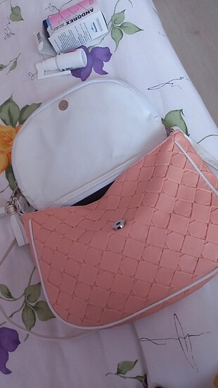 Mango pembe çanta - Görsel 3