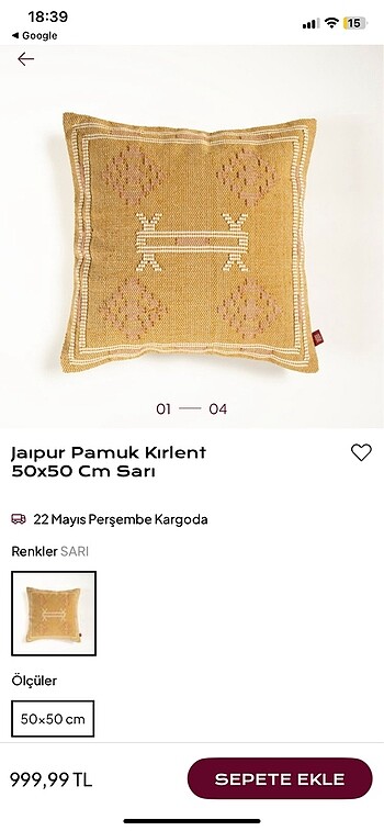 Zsa zsa zsu kırlent