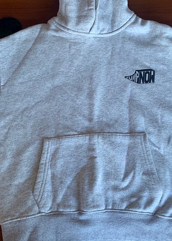 Gri erkek çoçuk Kapüşonlu Sweatshirt