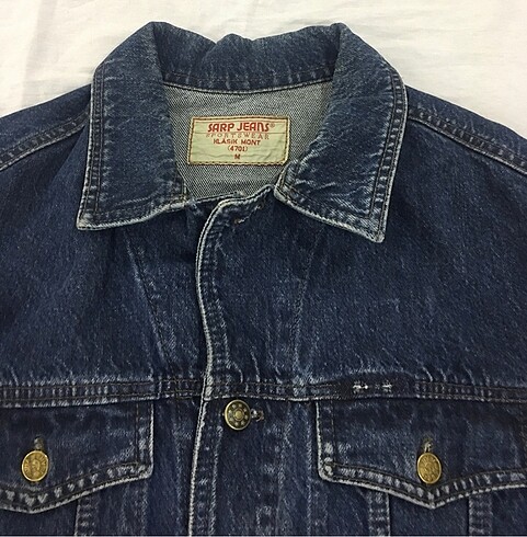 American Vintage Yarasa kol vintage kot ceket