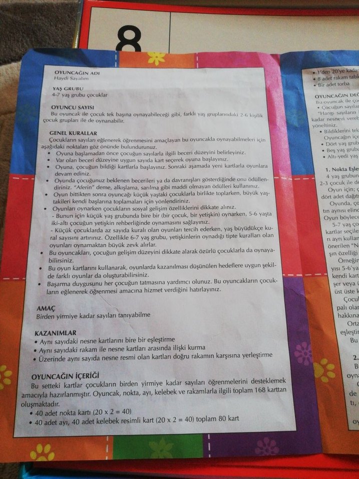 Renkli Sayı Öğrenme Oyunu - Görsel 4