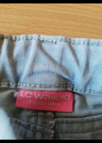 Kız Çocuk Açık Mavi Denim Şort - Görsel 2