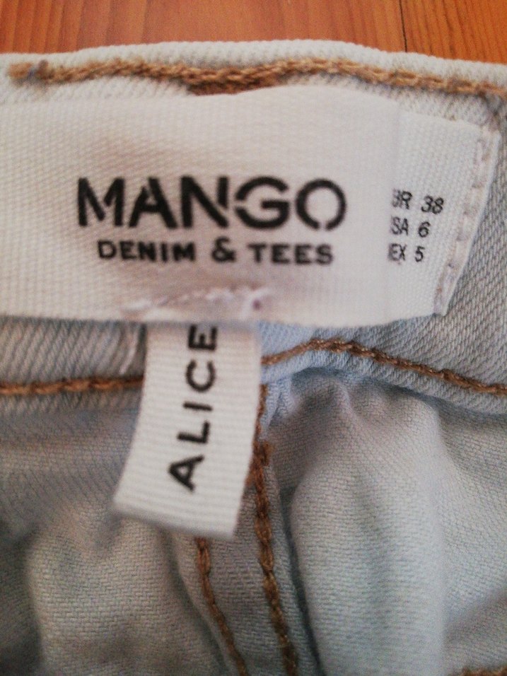 Mango mom jeans  Kadın Kot Pantolon - Görsel 3