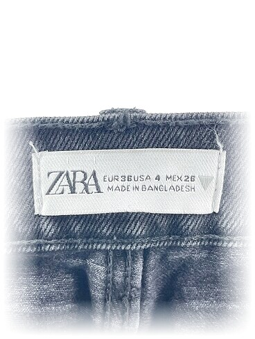 36 Beden Zara Jean / Kot Şort %70 İndirimli.