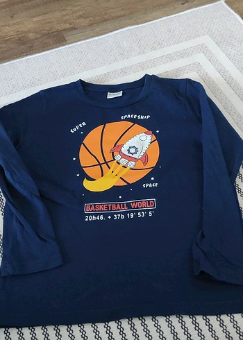 Erkek Çocuk Renkli Baskılı Sweatshirt - Görsel 2