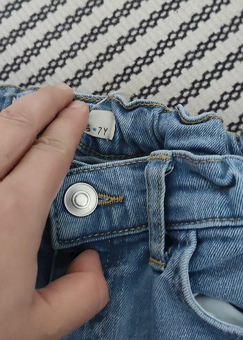 Erkek Çocuk Mavi Denim Pantolon - Görsel 3