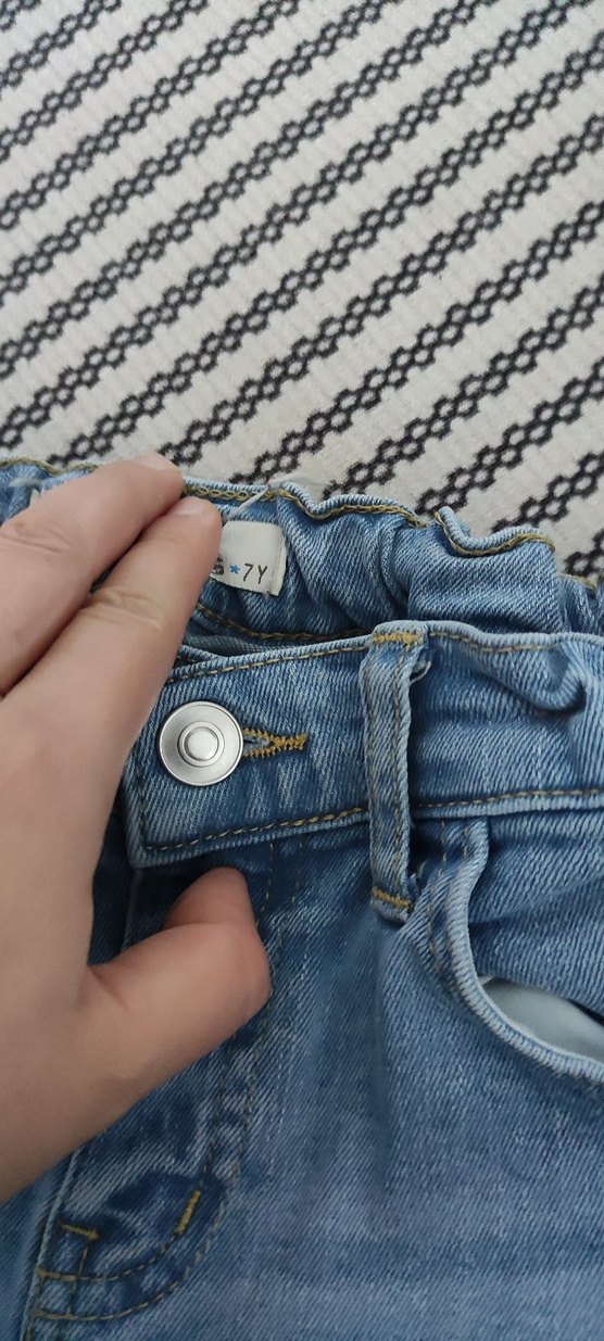 Erkek Çocuk Mavi Denim Pantolon - Görsel 3
