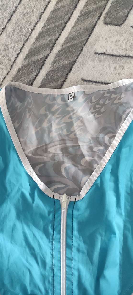 Mavi Bağlama Desenli Uzun Hasema - Görsel 4