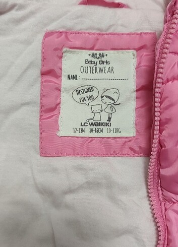 Kız bebek yelek - Görsel 2