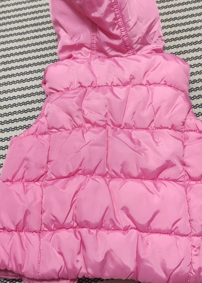 Kız bebek yelek - Görsel 3