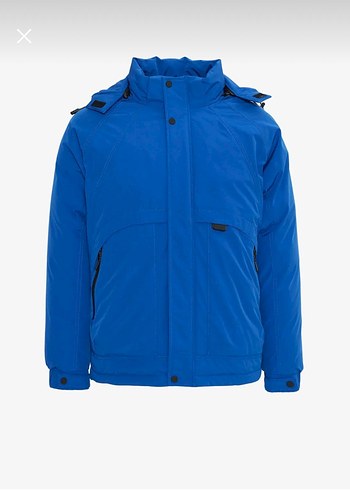 Altınyıldız Mavi Erkek Fermuarlı Dış Giyim Mont - Görsel 6