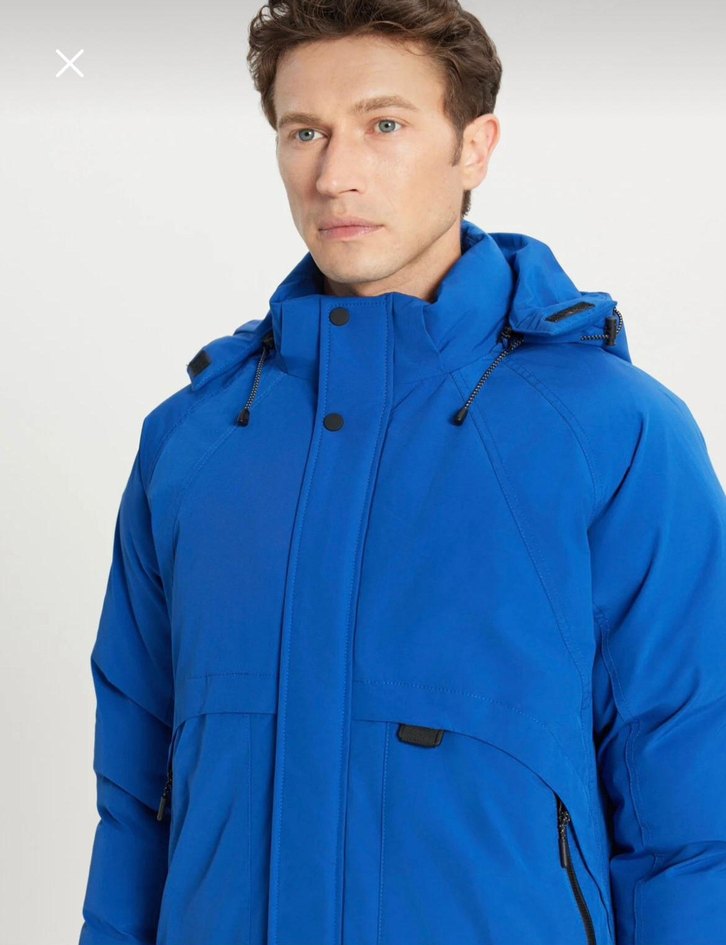 Altınyıldız Mavi Erkek Fermuarlı Dış Giyim Mont - Görsel 2