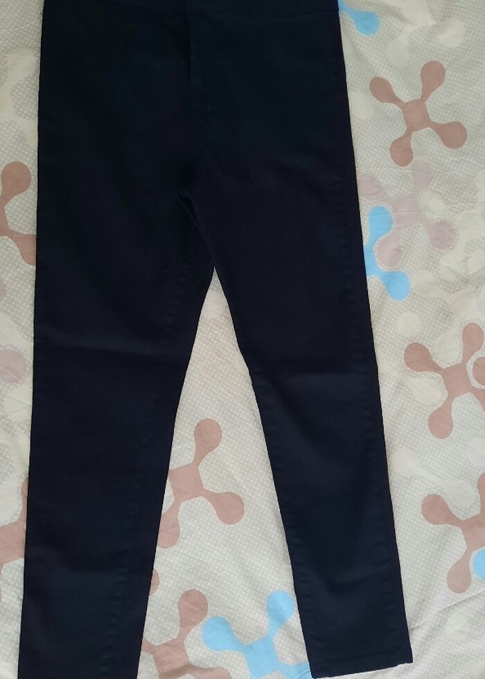 Addax siyah dar paça pantolon  - Görsel 5